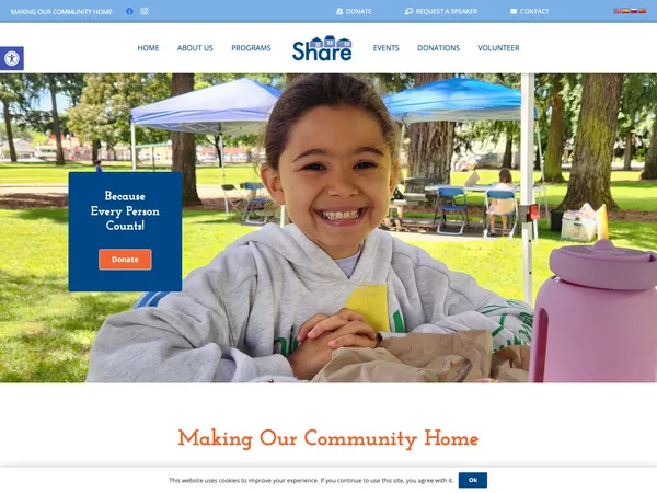 Share Vancouver website screenshot